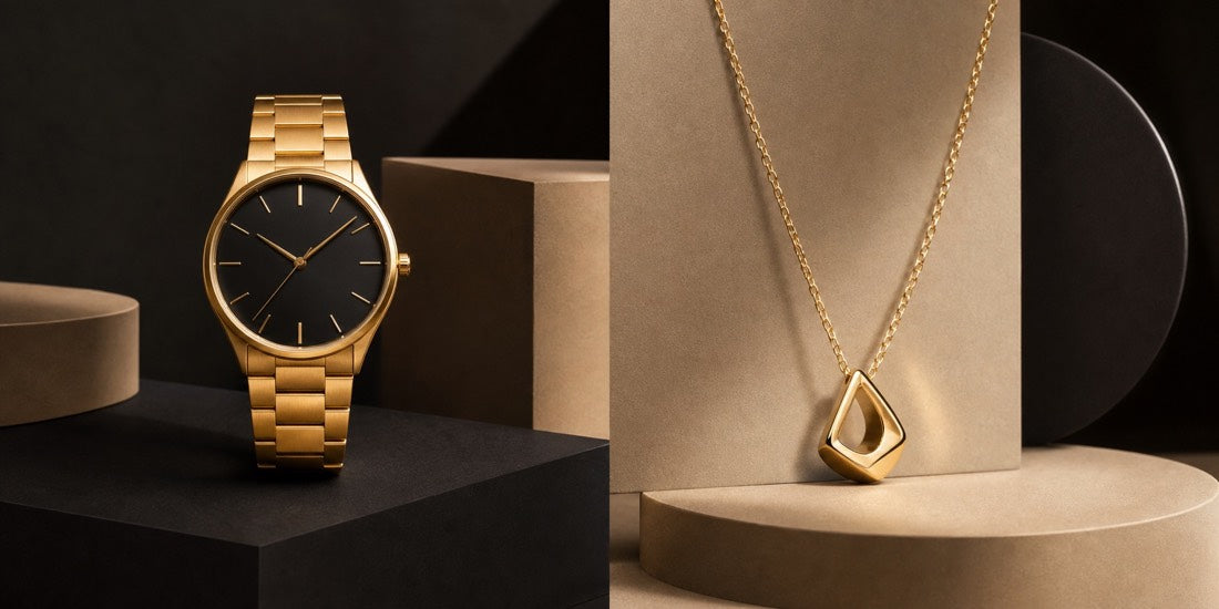 Watches gold-plated jewelry